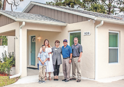 Thompson Pump Employees Build Habitat for Humanity Home