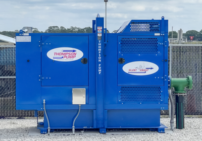Hurricane Irma Tests Lift Station Bypass Pumps in North Port, Florida