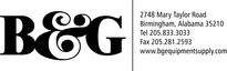 B&G Equipment and Supply